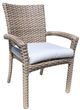 CabanaCoast® Customizable Riverside SolWeave® Wicker Outdoor Arm Chair-0