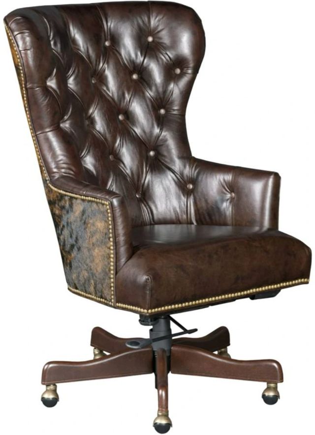 Hooker® Furniture EC Katherine Dark Brindle/Kingston Eden Home Office Chair-0