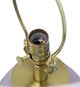 A & B Home White Macy Glass Table Lamp-3