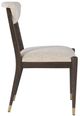 Currey & Company Arlan Coffee Brown Side Chair-2