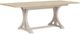 Riverside Furniture Glenndale Wheat Dining Table with Aged White Base-0