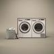 ASKO 7 Series 2.8 Cu. Ft. White Steel Seal™ Front Load Compact Washer-5