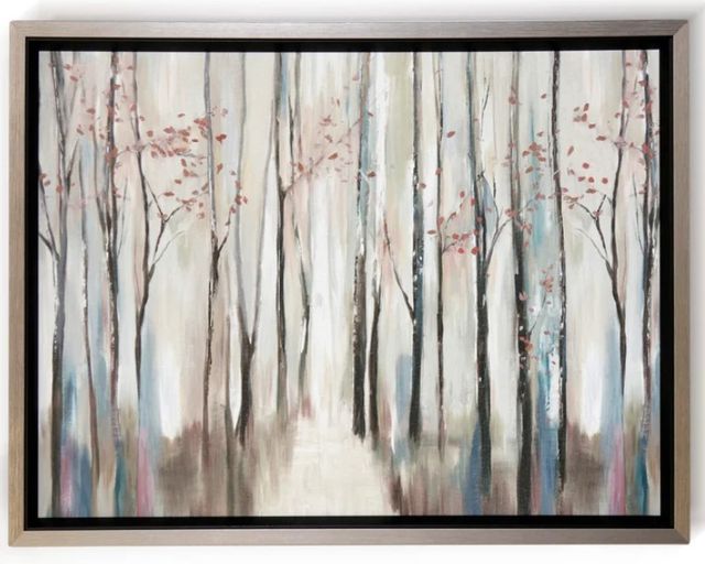 Stylecraft Forest Out of Focus Beige/Dark Gray Wall Art-0