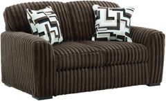 Signature Design by Ashley® Midnight-Madness Chocolate Loveseat