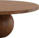 Dovetail Furniture Belize Brown Coffee Table-2