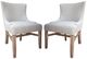 International Furniture Direct Aruba Beige/Sand Drift Side Chair-3