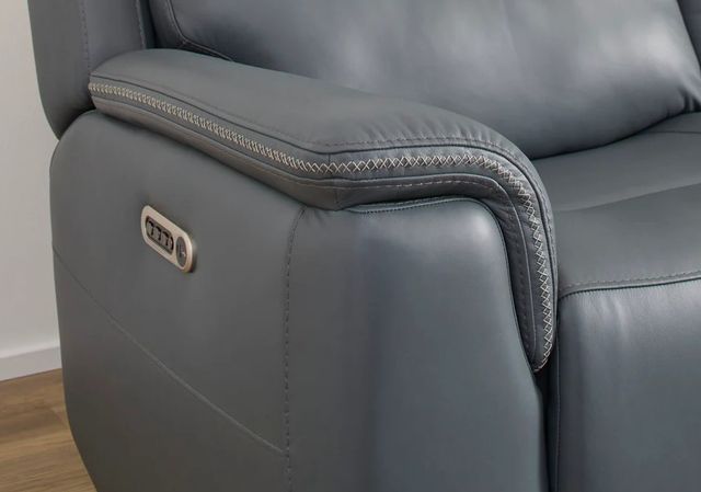 Flexsteel® Sawyer Marine Leather Power Reclining Sectional with Power Headrests and Lumbar with Custom Layout Options-4