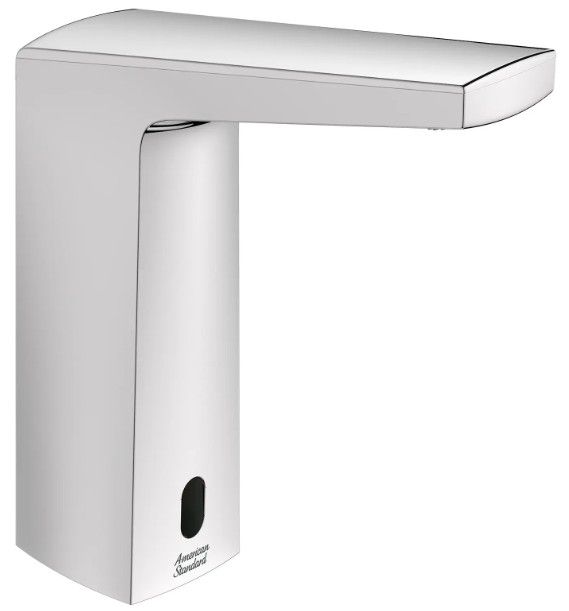 American Standard Selectronic® Polished Chrome Paradigm® Touchless Faucet, Battery-Powered with Above-Deck Mixing-0