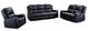 Mazin Furniture Maddox Black Reclining Sofa-2