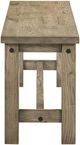 Coaster® Cardova Vineyard Oak Solid Wood 51" Dining Bench-2