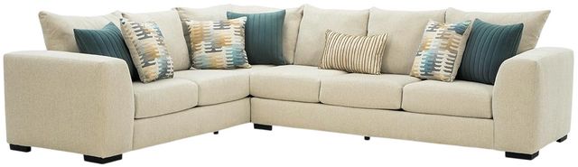Albany Industries 2-Piece Nolte Porcelain Sectional-0