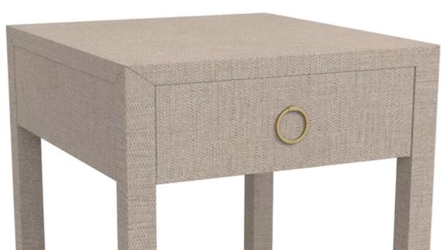 Bassett® Furniture Ventura Sand Grey Bedside/End Table-1