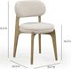 TOV Furniture Carnation Cream Dining Chair-2