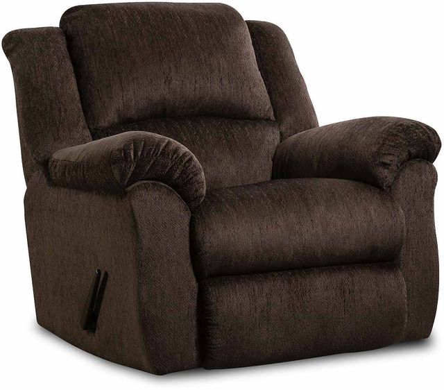 HomeStretch Brown Rocker Recliner-0