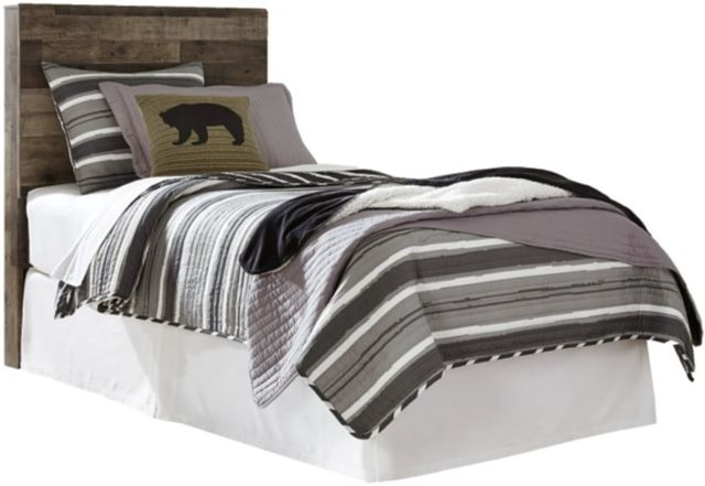 Benchcraft® Derekson 2-Piece Multi Gray Twin Panel Bed Bedroom Set-1