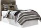 Benchcraft® Derekson 2-Piece Multi Gray Twin Panel Bed Bedroom Set-1