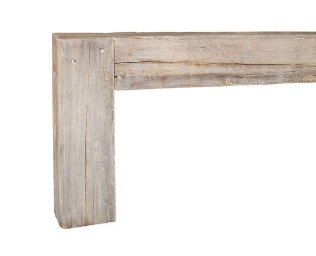 Classic Home Giza Antique White 84" Console Table-1