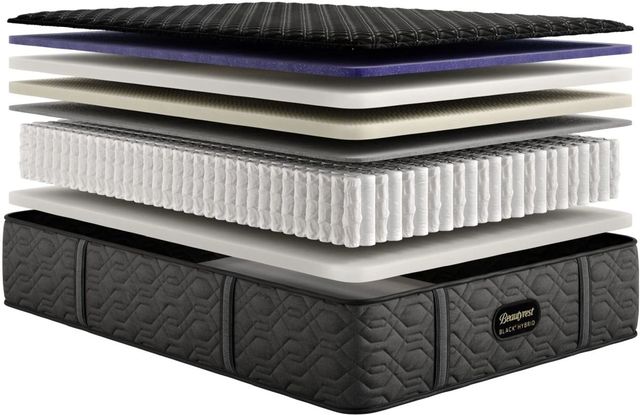 Beautyrest Black® Series 3 Hybrid 14.5" Soft Smooth Top Full Mattress-2