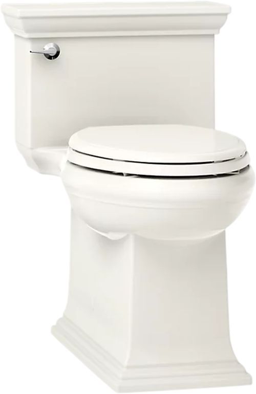 KOHLER® Memoirs® Stately Biscuit 1-Piece Compact Elongated Toilet with Skirted Trapway, 1.28 Gpf-0