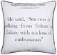Stylecraft Tinck Dark Blue/White Throw Pillow-0