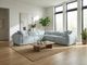 Alexandra Home Nubuck Green Leather 5pc Power Reclining Sectional -1