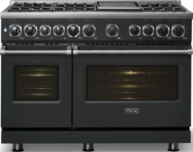 Viking® 7 Series 48" Antique Bronze Pro Style Dual Fuel Range-2