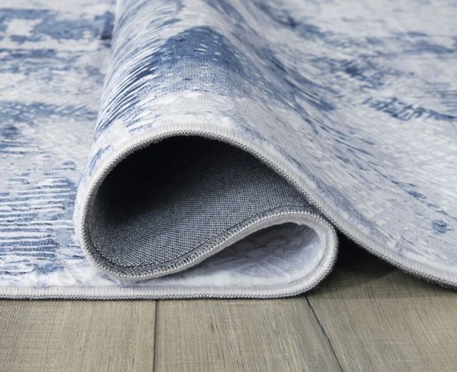Signature Design by Ashley® Haddam Blue/Gray/White 8'x10' Large Area Rug-2