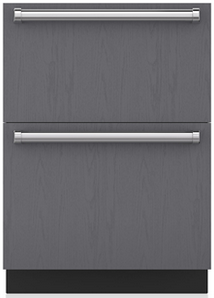 Sub-Zero® 3.8 Cu. Ft. Panel Ready Freezer Drawers with Ice Maker