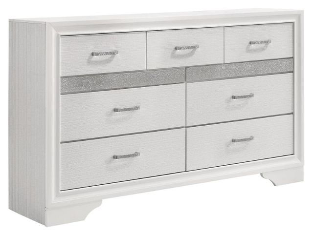 Coaster® Miranda 4-Piece White California King Bedroom Set-3