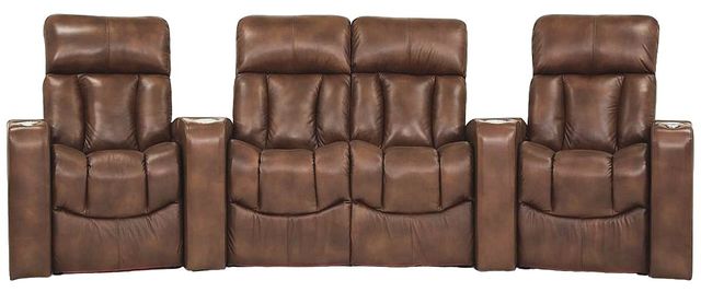Palliser® Furniture Customizable Paragon 4-Piece Curved Power Reclining Theater Seating-1