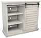 American Heartland Manufacturing Rustic Dela Verria Tall Quaint Shutter TV Stand-0