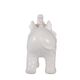 A & B Home White Trumpeting Elephant Accent-3