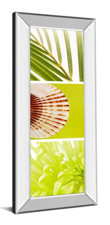 Classy Art Facets of Spring l by Irena Orlov Mirrored Frame Wall Art-1