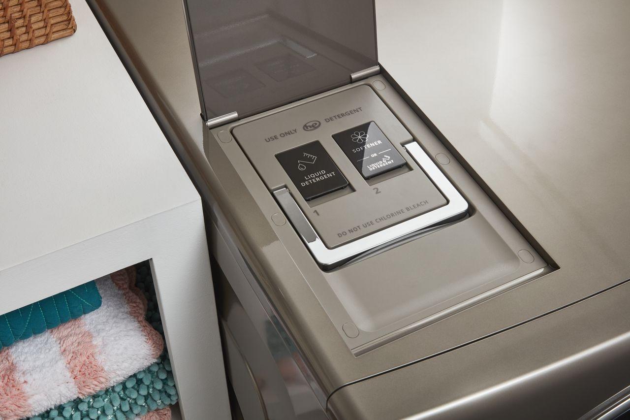 Whirlpool® 2.8 Cu. Ft. Cashmere Smart All-In-One Washer