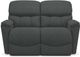 La-Z-Boy® Kipling Slate La-Z-Time® Power-Recline™ Full Reclining Loveseat with Power Headrest-1