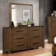 Furniture of America® Coney Walnut Dresser-1