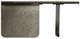 Bernhardt Melba Bernhardt Living Puma 36" Cocktail Table with Graphite Base-5