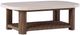 Signature Design by Ashley® Angel Island Beige Aluminum/Wicker Rattan Outdoor Cocktail Table with Brown Base-0