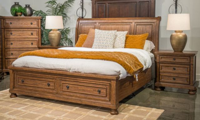 Signature Design by Ashley® Zackaryn Warm Brown Chest-1
