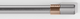 Café™ Brushed Stainless Steel Dishwasher Handle Kit-1