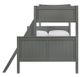 Elements International Sami Gray Twin/Full Bunk Bed-2