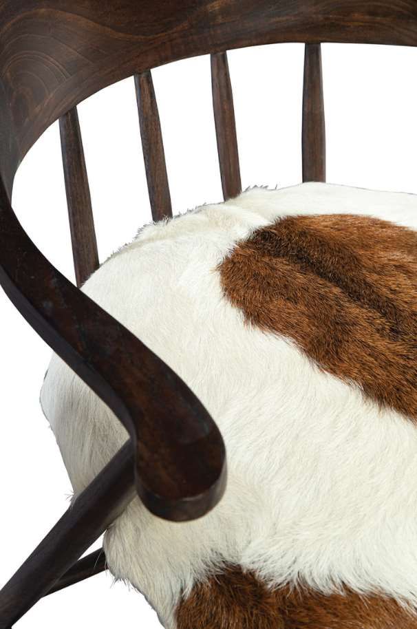 Furniture Classics Willow Brown/Espresso Dining Arm Chair-3