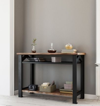 YHD Bethel Park Brown Sofa Table-1