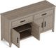 Flexsteel® Chevron Stone Gray Buffet-1