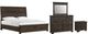 Elements International Colorado City 4-Piece Charcoal King Storage Bedroom Set-0