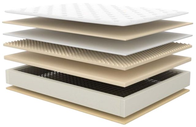 Symbol® Spring Myra 12" Wrapped Coil Plush Euro Top Queen Mattress-2