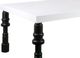 TOV Furniture Spindle White and Black Dining Table-2