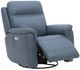 Flexsteel® Sawyer Marine Leather Power Swivel Glider Recliner with Power Headrest and Lumbar-2
