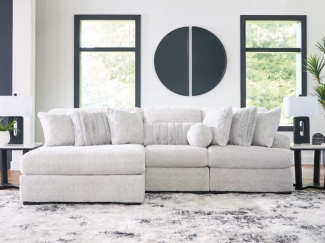 Signature Design by Ashley® Cuddle Plush 3-Piece Arctic Modular Sectional-2