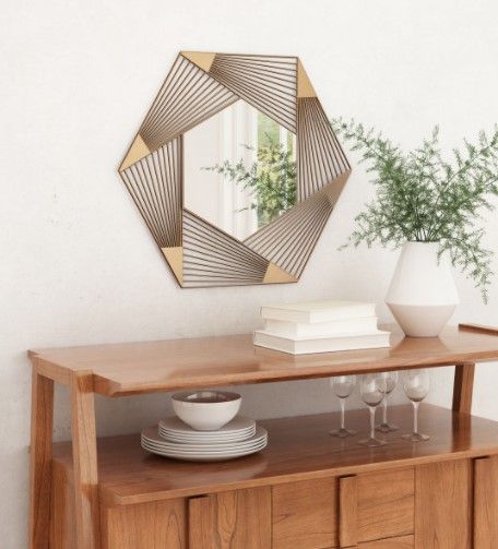 Zuo® Modern Aspect Gold Mirror-2